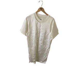 Mason Margiela Paris MM6 Men's Layered Shredded Short Sleeve Shirt - Small